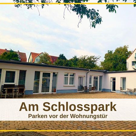 Fewo Urban Gotha - Apartment Orangerie - Am Schlosspark- Parken An Der Der Tuer- Barrierefrei, 900 Meter Zum Bahnhof - Wallbox ภายนอก รูปภาพ