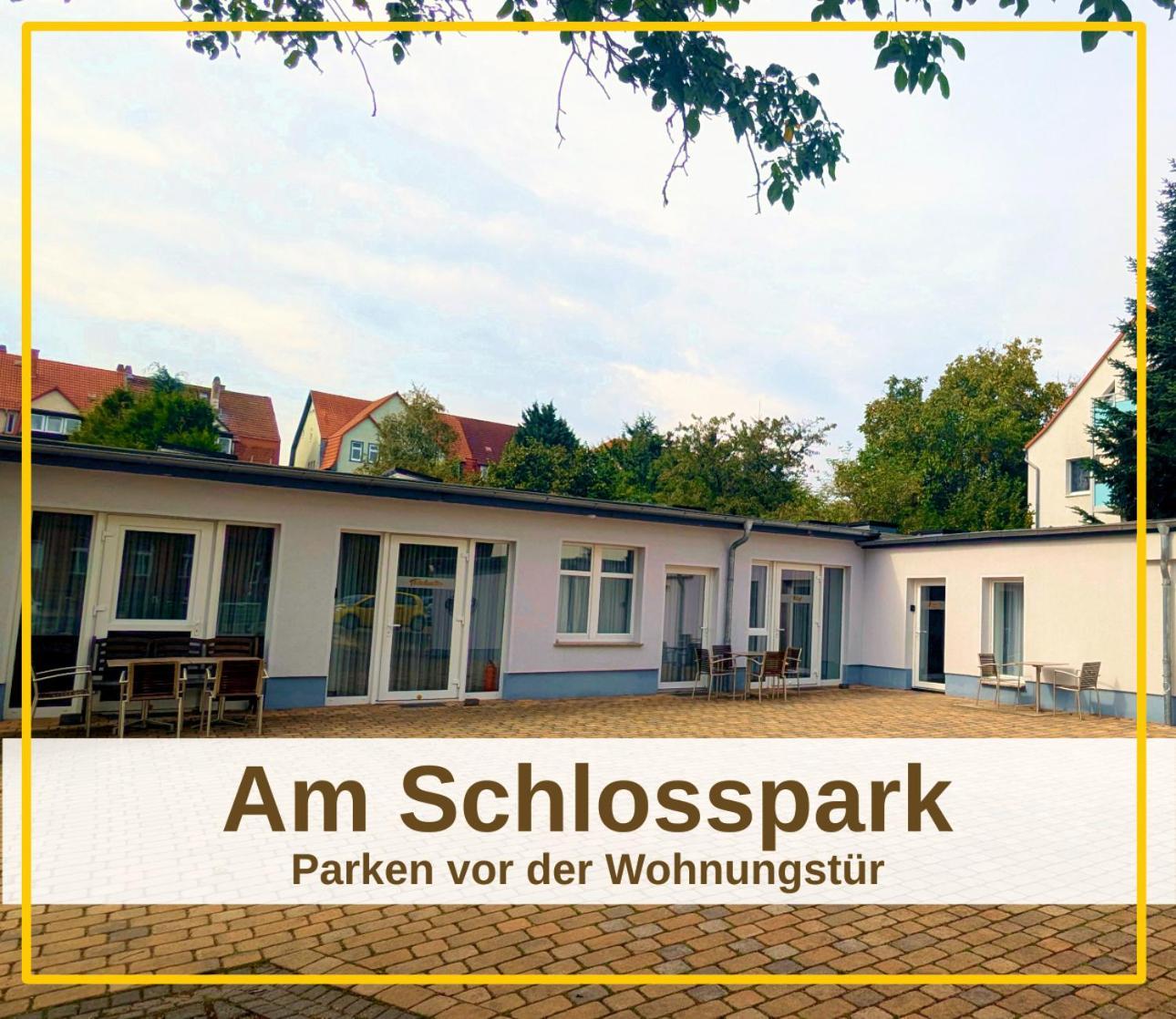 Fewo Urban Gotha - Apartment Orangerie - Am Schlosspark- Parken An Der Der Tuer- Barrierefrei, 900 Meter Zum Bahnhof - Wallbox ภายนอก รูปภาพ